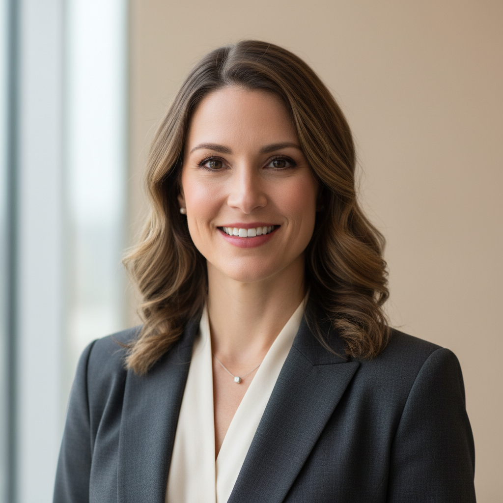 Professional headshot of Sarah Chen, State Senate Campaign Manager